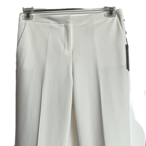 Tommy Hilfiger Ivory Fairfield Trousers Relaxed Fit Size 2 NWT - Picture 7 of 16